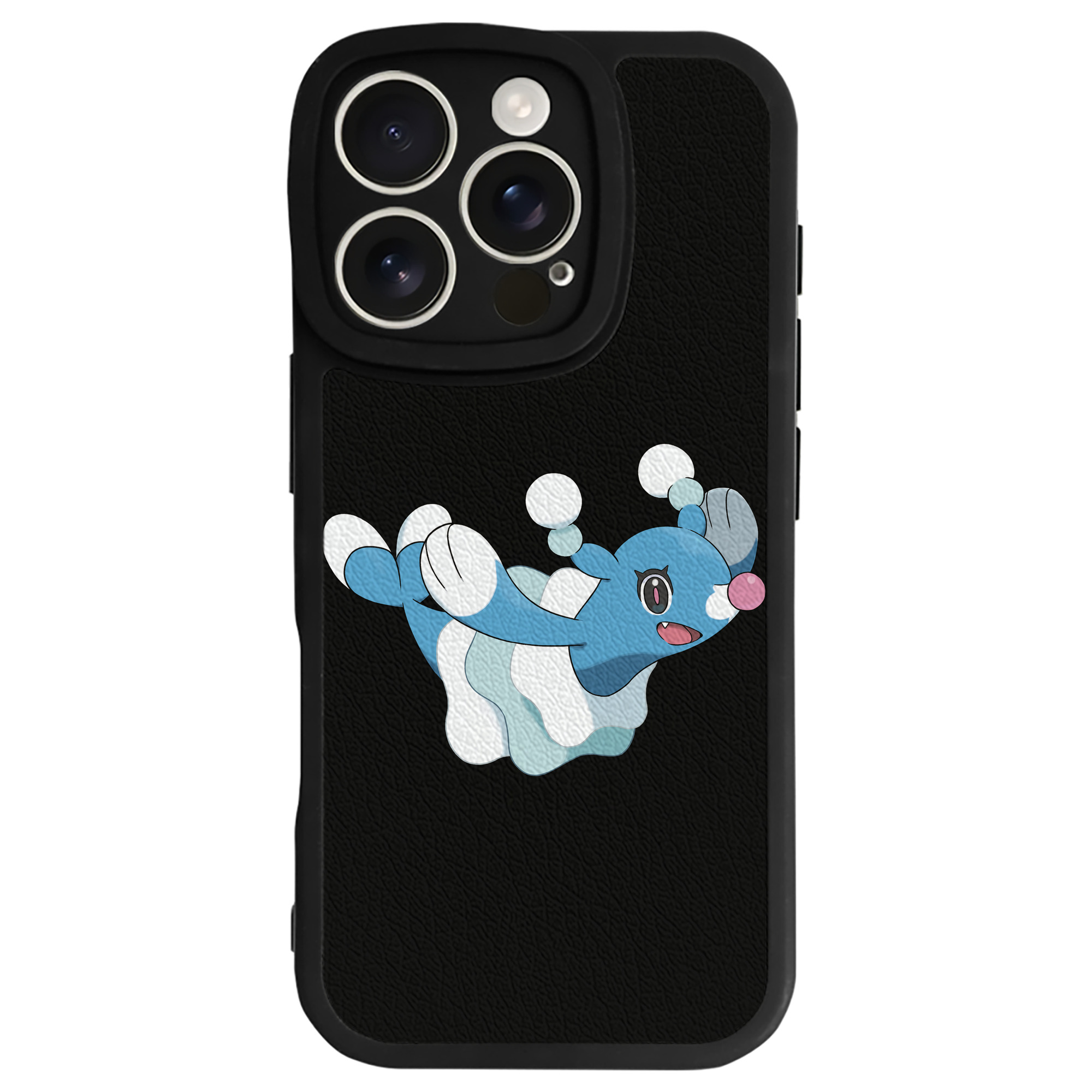 （画像用） ポケットモンスター Pokémon 【iPhone 16シリーズ対応】シリコンスマホケース（レザー調） 材質：シリコン